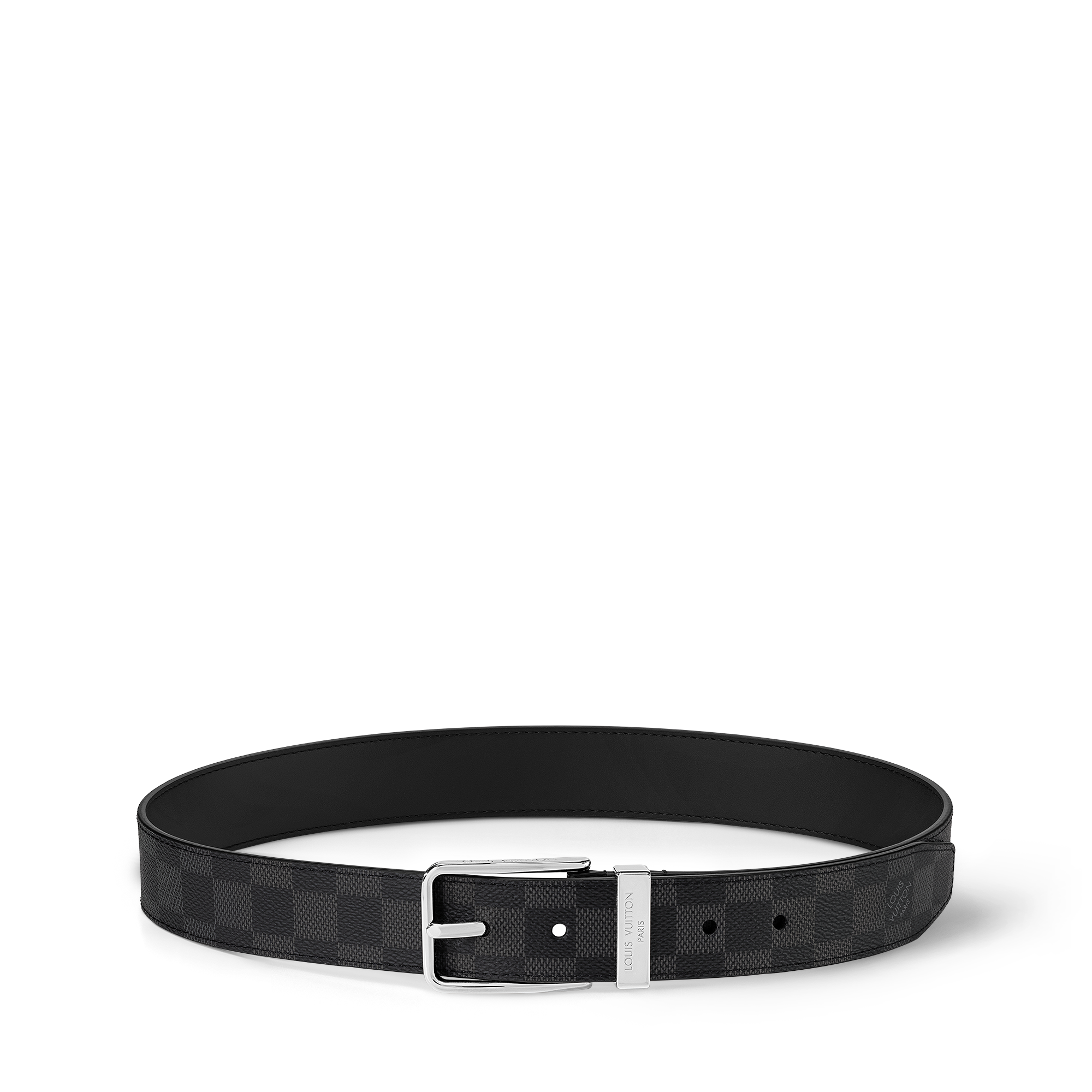 Cinto Pont Neuf 35 mm Damier Graphite - Acessórios | LOUIS VUITTON ®